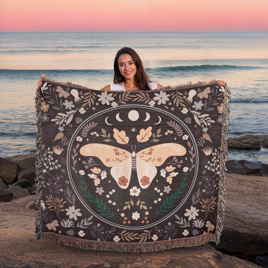 Butterfly Dreams & Memories — Heirloom Woven Blanket