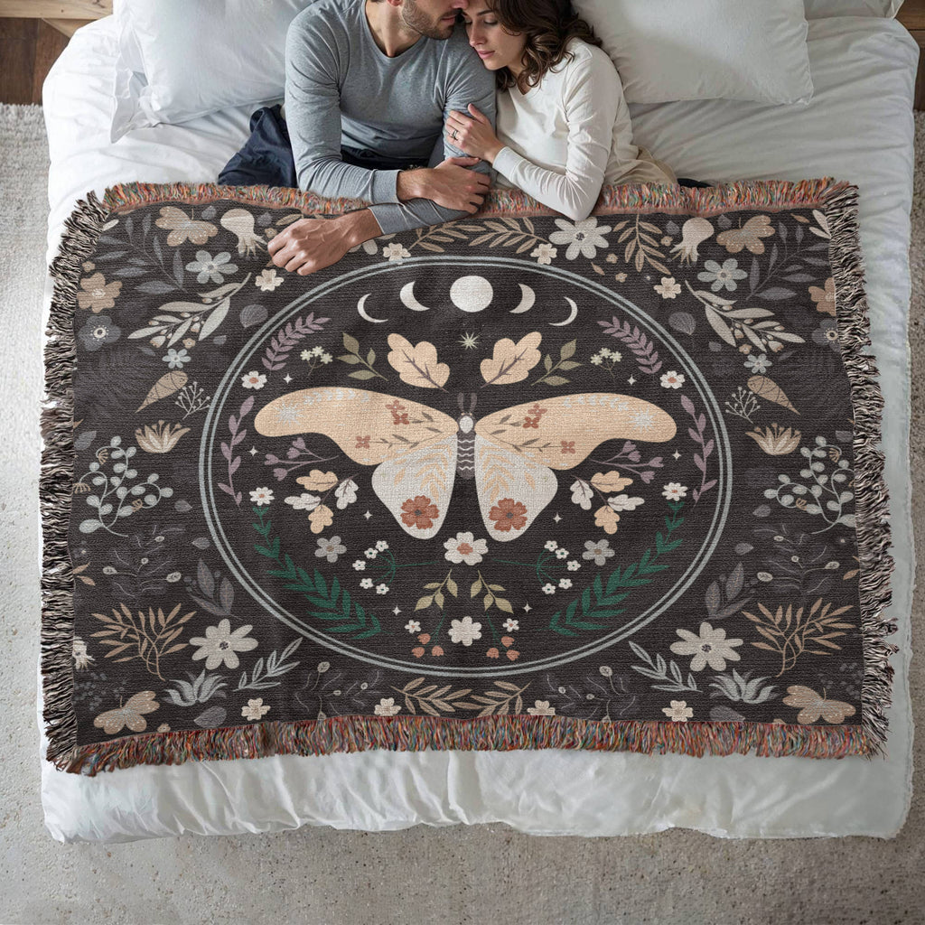 Butterfly Dreams & Memories — Heirloom Woven Blanket