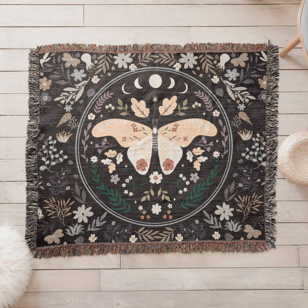Butterfly Dreams & Memories — Heirloom Woven Blanket