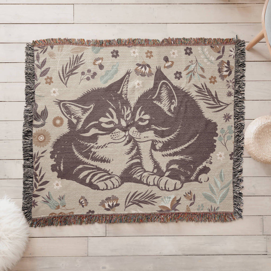 I Work Hard So My Cats Have A Better Life — Heirloom Woven Blanket