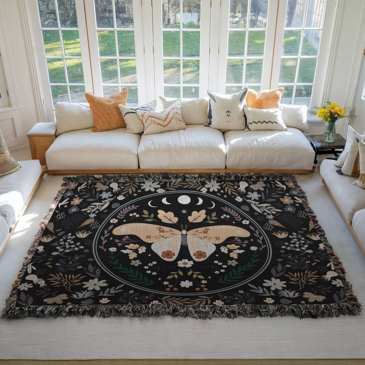 Butterfly Dreams & Memories — Heirloom Woven Blanket