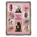 To My Daughter, I Hugged This Blanket — Heirloom Woven Blanket