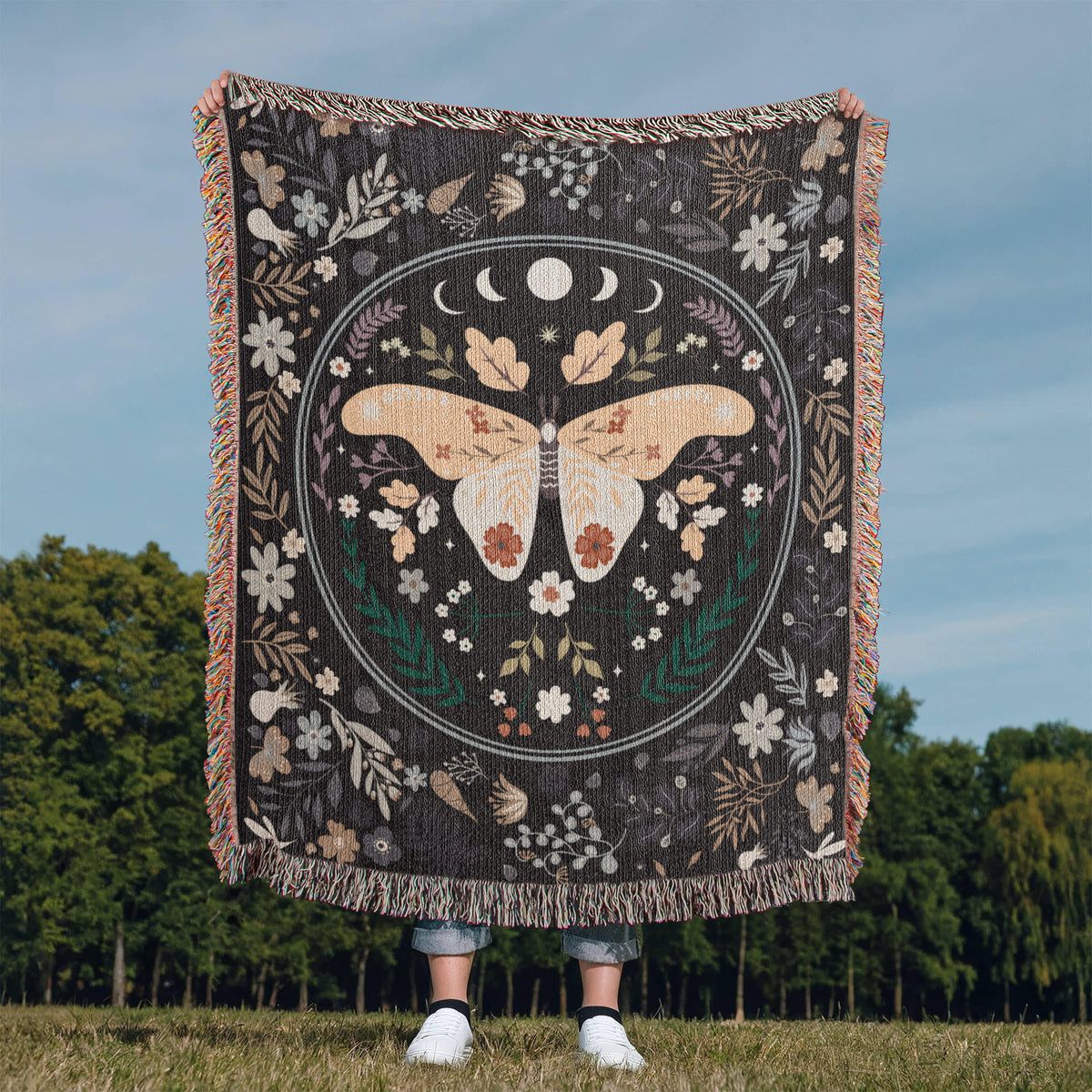 Butterfly Dreams & Memories — Heirloom Woven Blanket