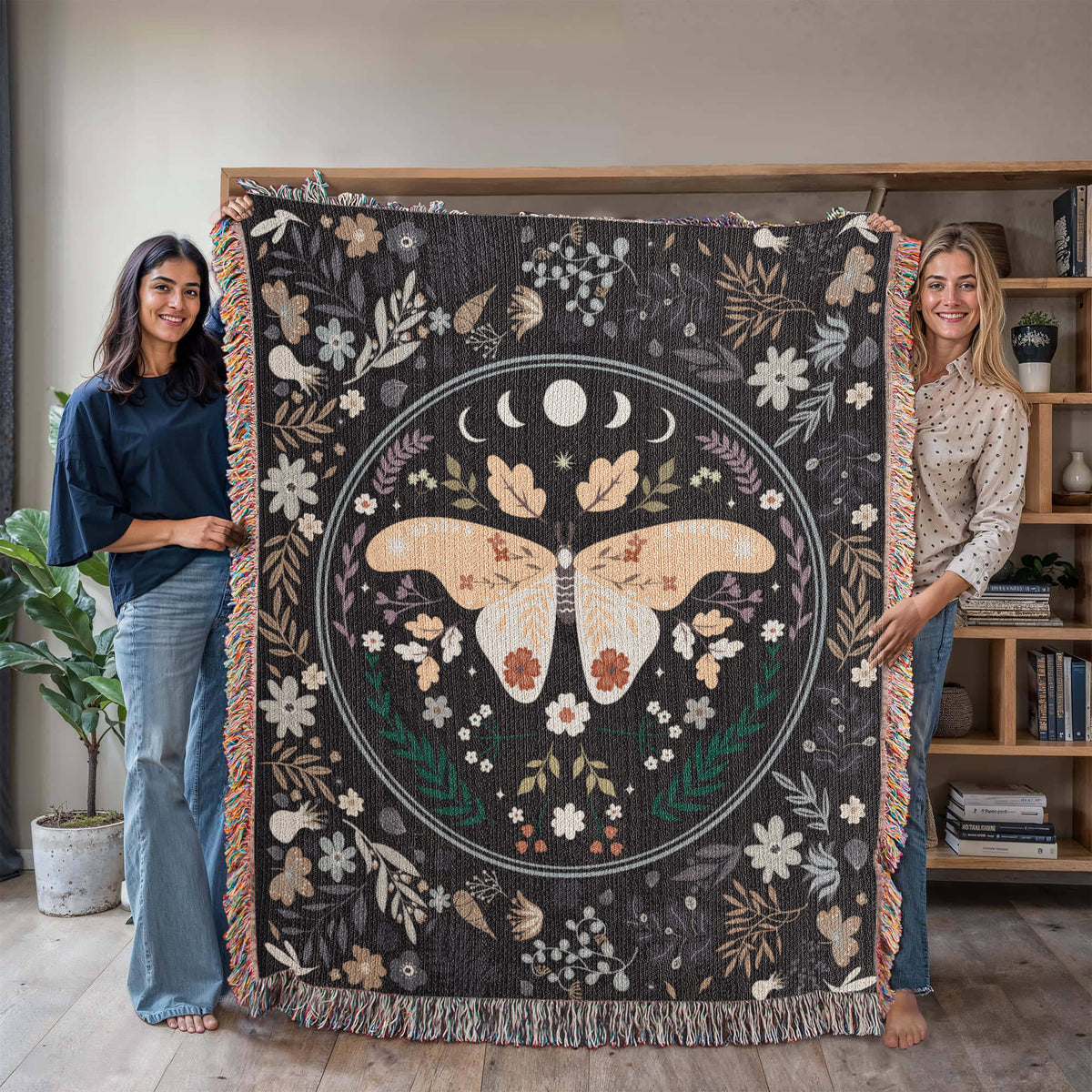 Butterfly Dreams & Memories — Heirloom Woven Blanket