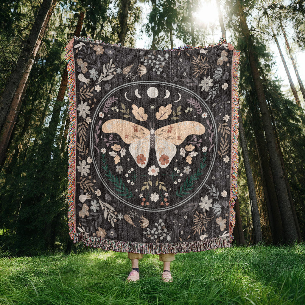Butterfly Dreams & Memories — Heirloom Woven Blanket