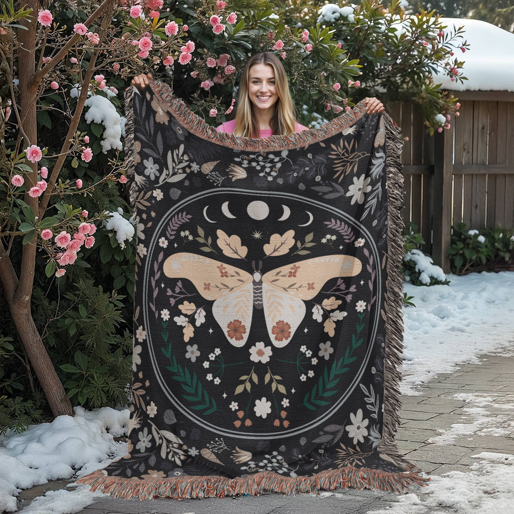 Butterfly Dreams & Memories — Heirloom Woven Blanket