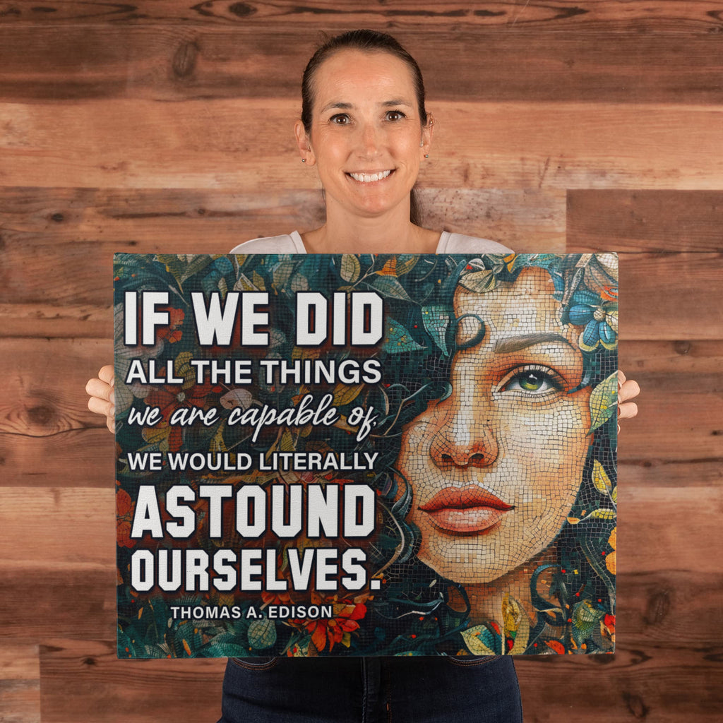If We Did All The Things Gallery Wrapped Canvas