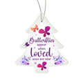 Butterflies Appear Acrylic Tree Ornament - Memorial Ornament