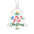 My First Christmas Acrylic Tree Ornament - Baby's First Christmas